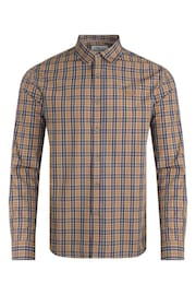 Weird Fish Lando Long Sleeve 100% Cotton Check Shirt - Image 1 of 2