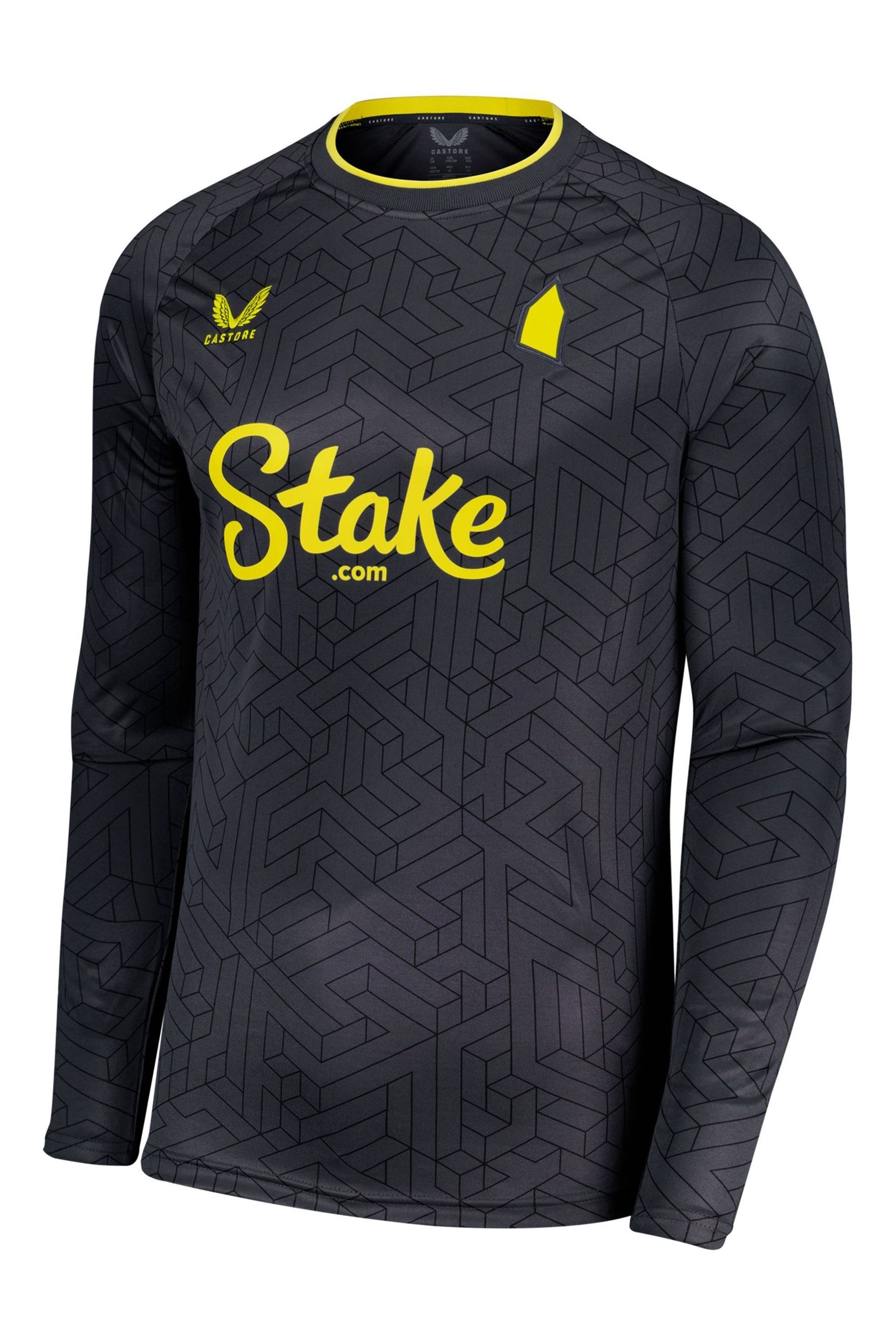 Buy Castore Grey Long Sleeve Everton Away Replica Shirt 2024 25 from Next Luxembourg
