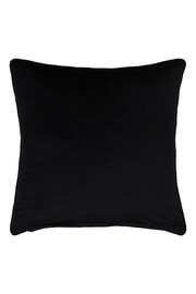 HÖEM Black/White Caval Jacquard Chenille Cushion - Image 2 of 5