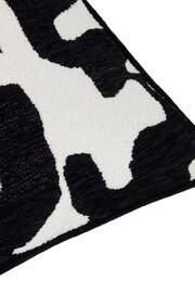 HÖEM Black/White Caval Jacquard Chenille Cushion - Image 5 of 5