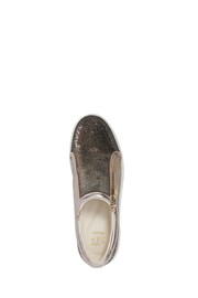 Dune London Gold Episodic 2 Flatform Slip On Trainers - Image 4 of 6