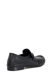 Dune London Black Gemi Soft Slim Sole Loafers - Image 3 of 6