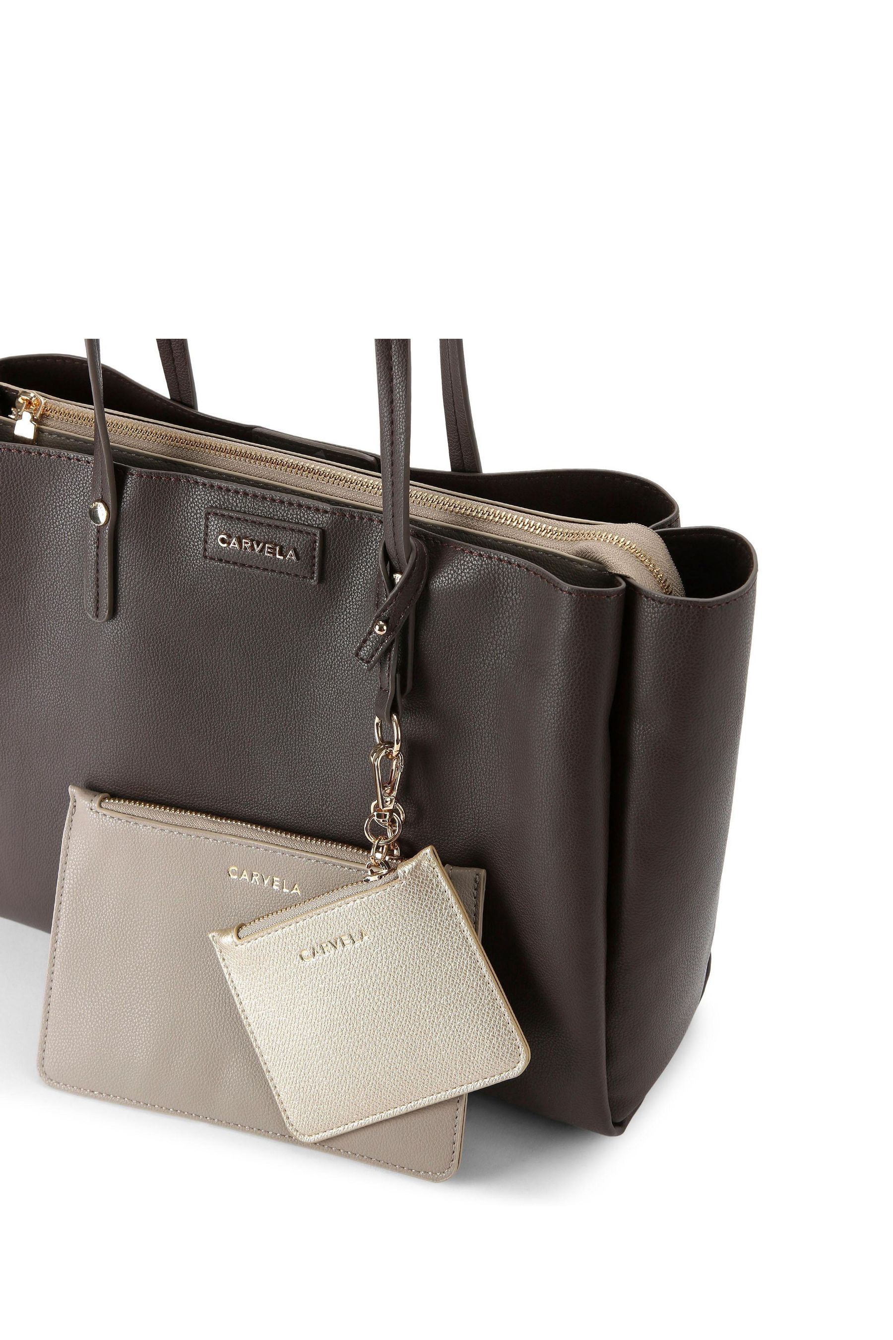Buy Carvela Freya Triple Compartment Tote Bag with Removable Pouches from the Next UK online shop