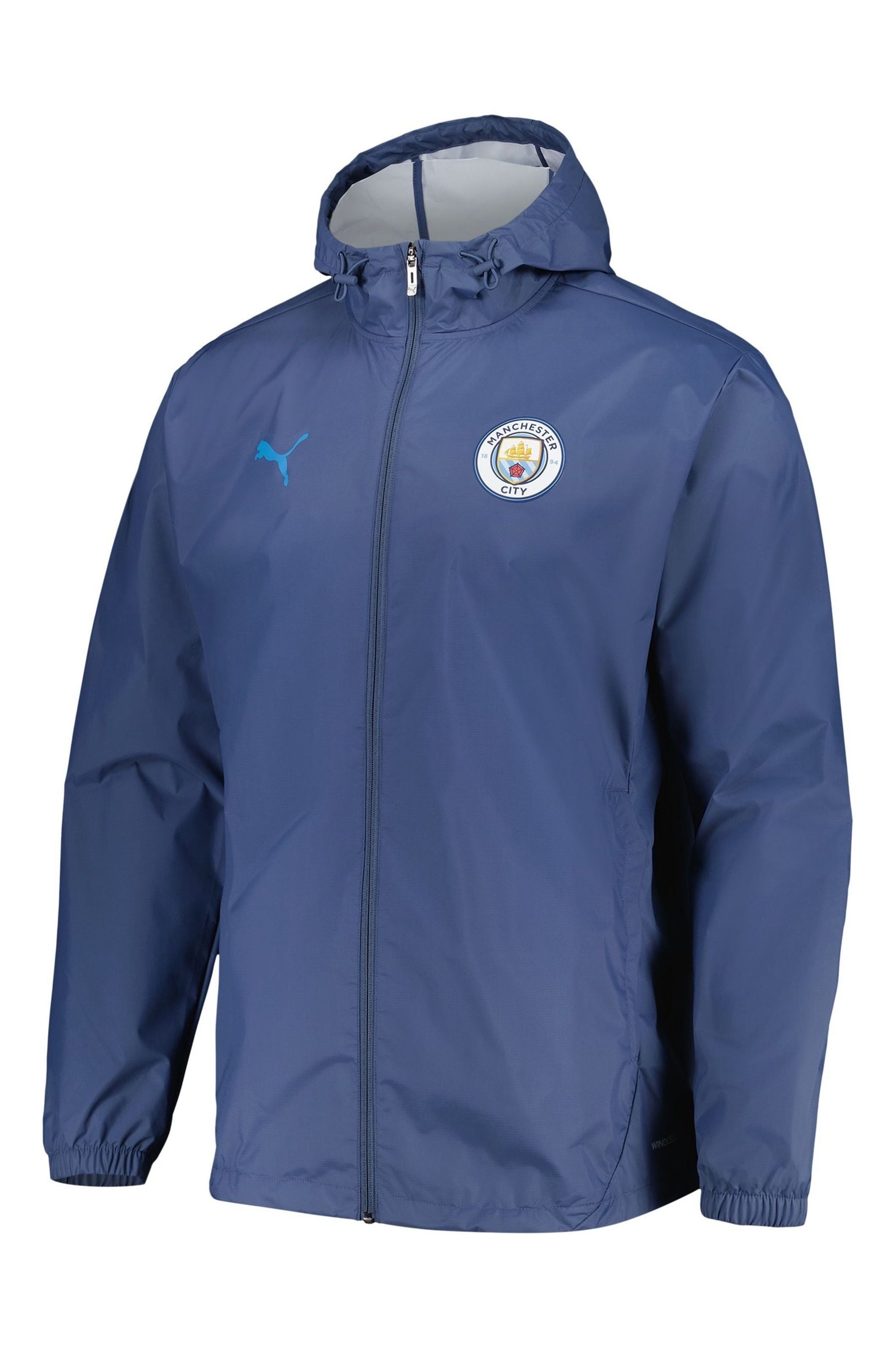 Buy Puma Blue Manchester City Training AW Jacket from Next Malta