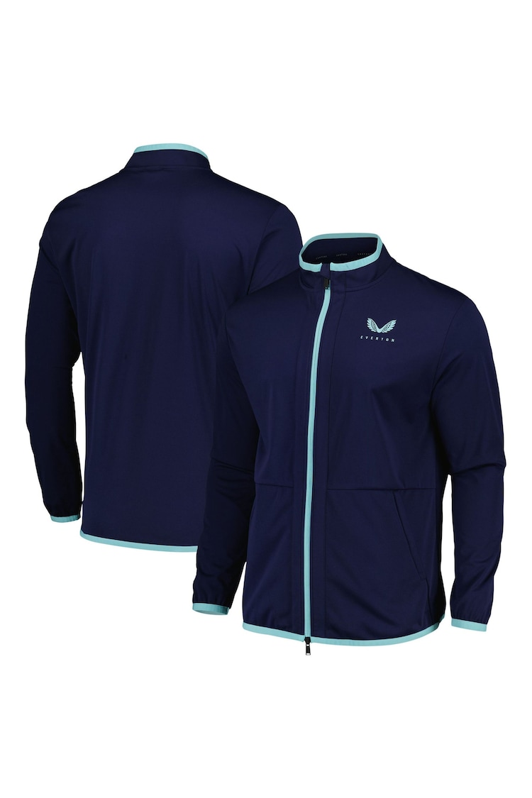 Castore Blue Everton Travel Jacket - Image 1 of 3