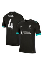 Nike Green Liverpool Away Dri-FIT ADV Match Virgil 4 Football Shirt 2024-25 - Image 1 of 3