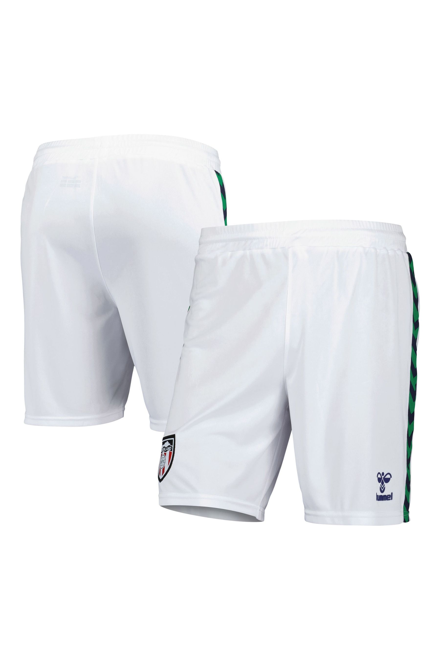 Buy Fanatics Kids Sunderland Away White Shorts 2024 25 from the Next UK online shop