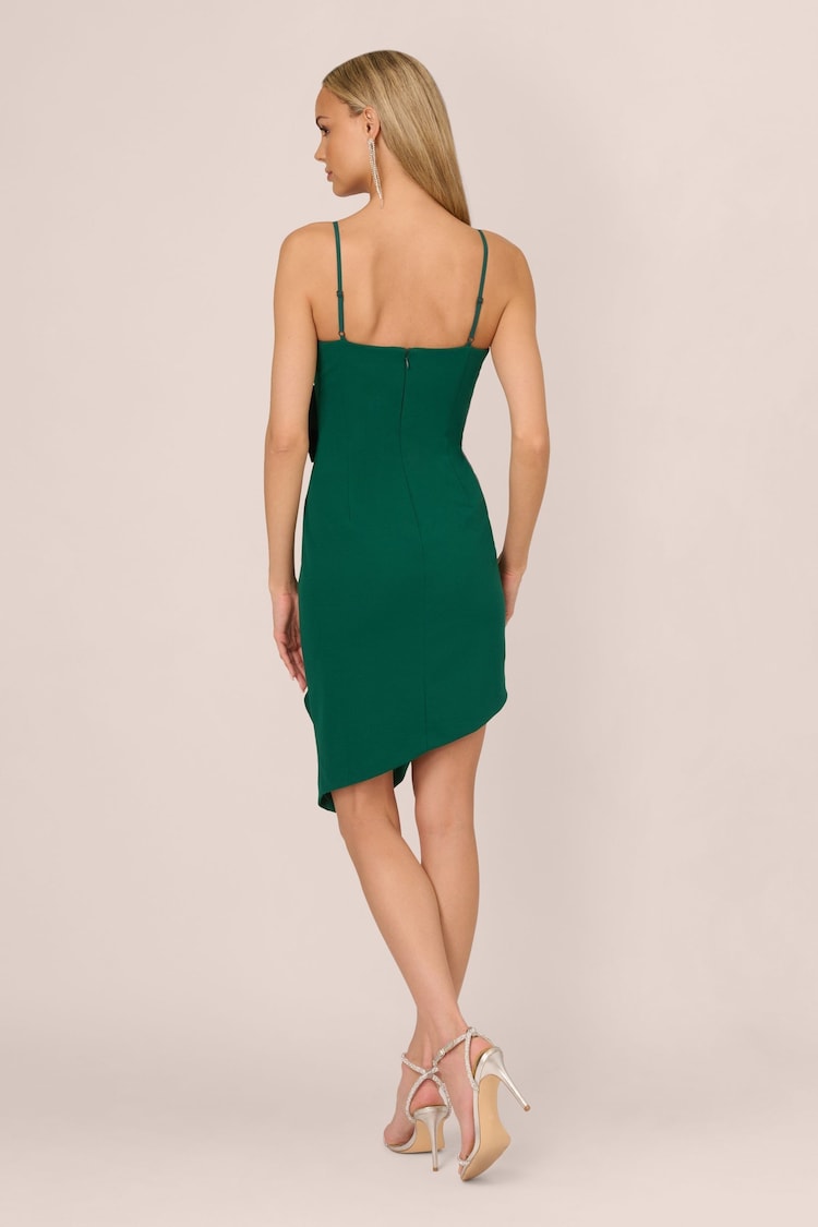 Adrianna Papell Mini Knit Crepe Dress - Image 2 of 7