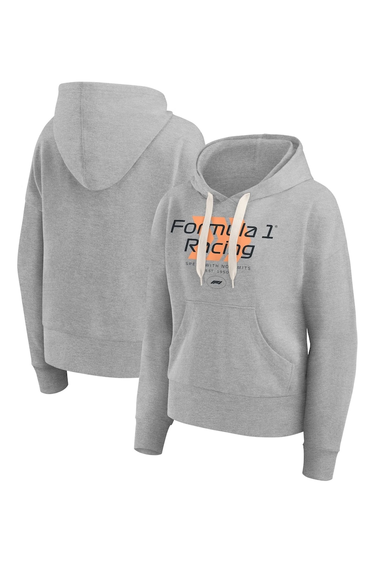 Fanatics Womens 100% CottonGrey F1 Formula 1 Hoodie - Image 1 of 3