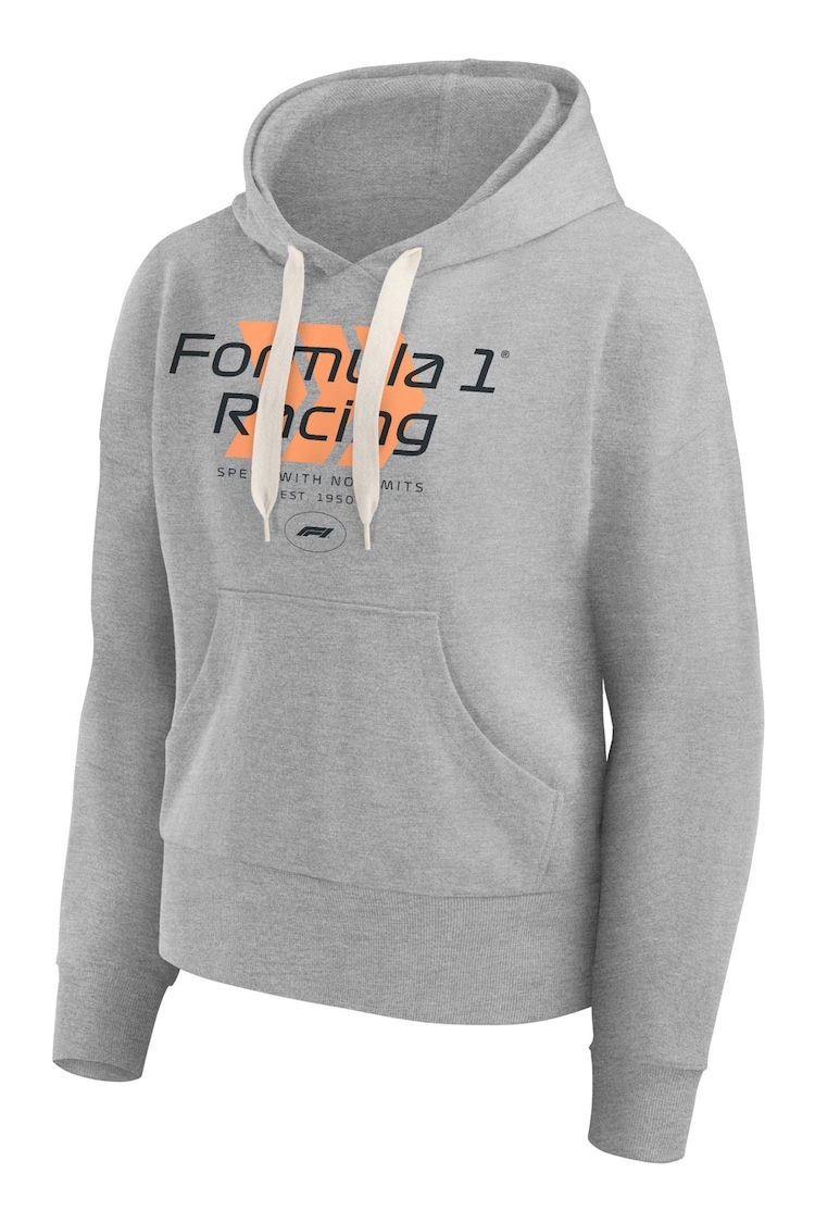 Fanatics Womens 100% CottonGrey F1 Formula 1 Hoodie - Image 3 of 3