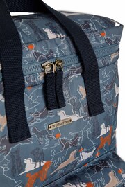 Weird Fish Blue Nahla Printed Nylon Backpack - Image 7 of 8