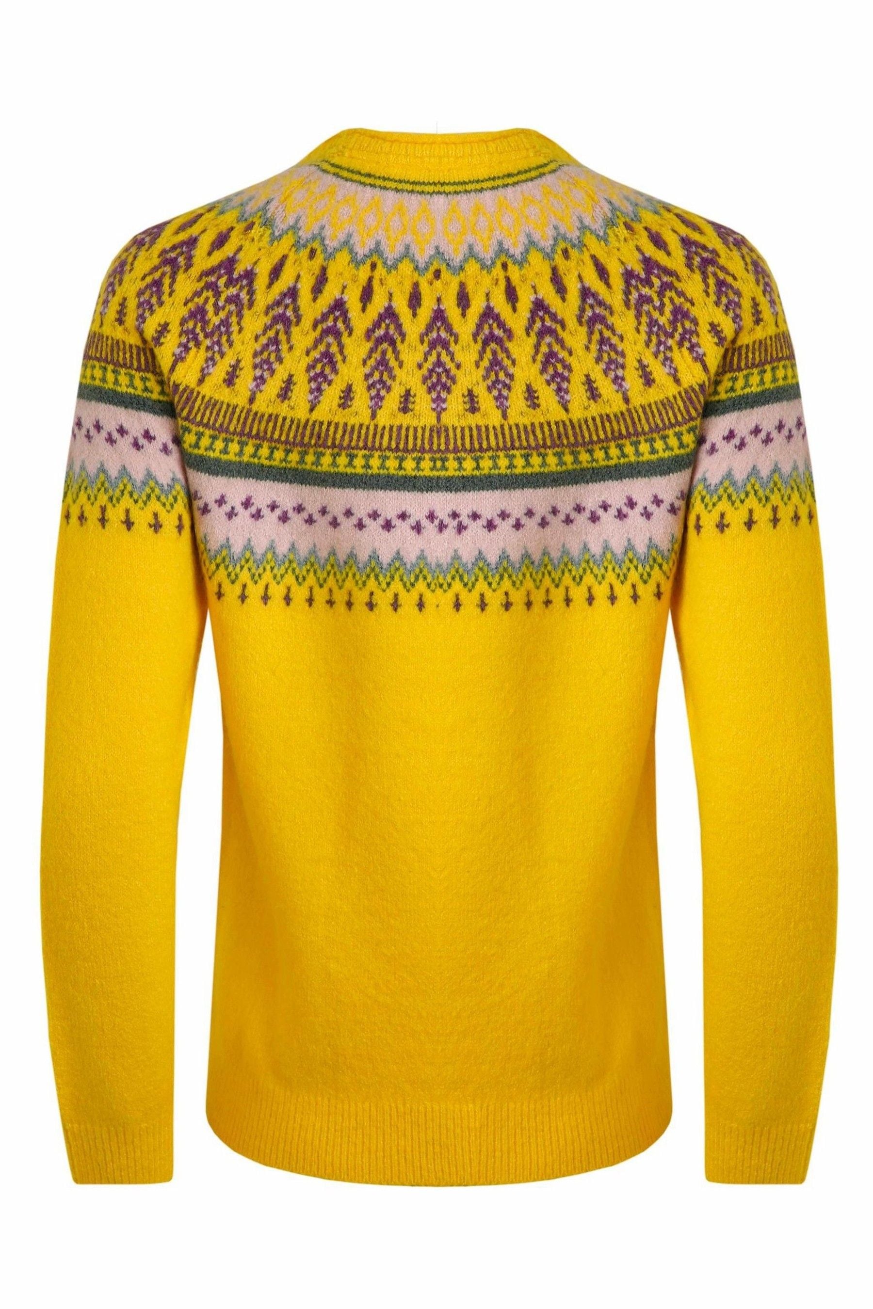 Mustard fair isle jumper hot sale