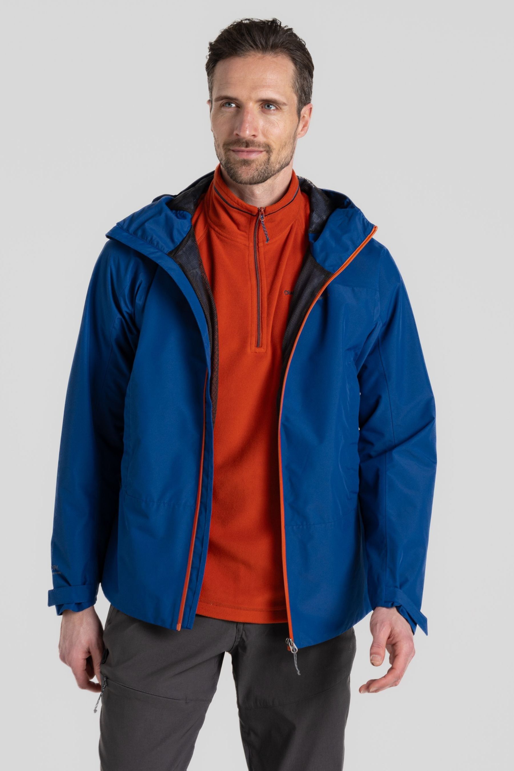 Buy Craghoppers Blue Creevey Jacket from Next Canada