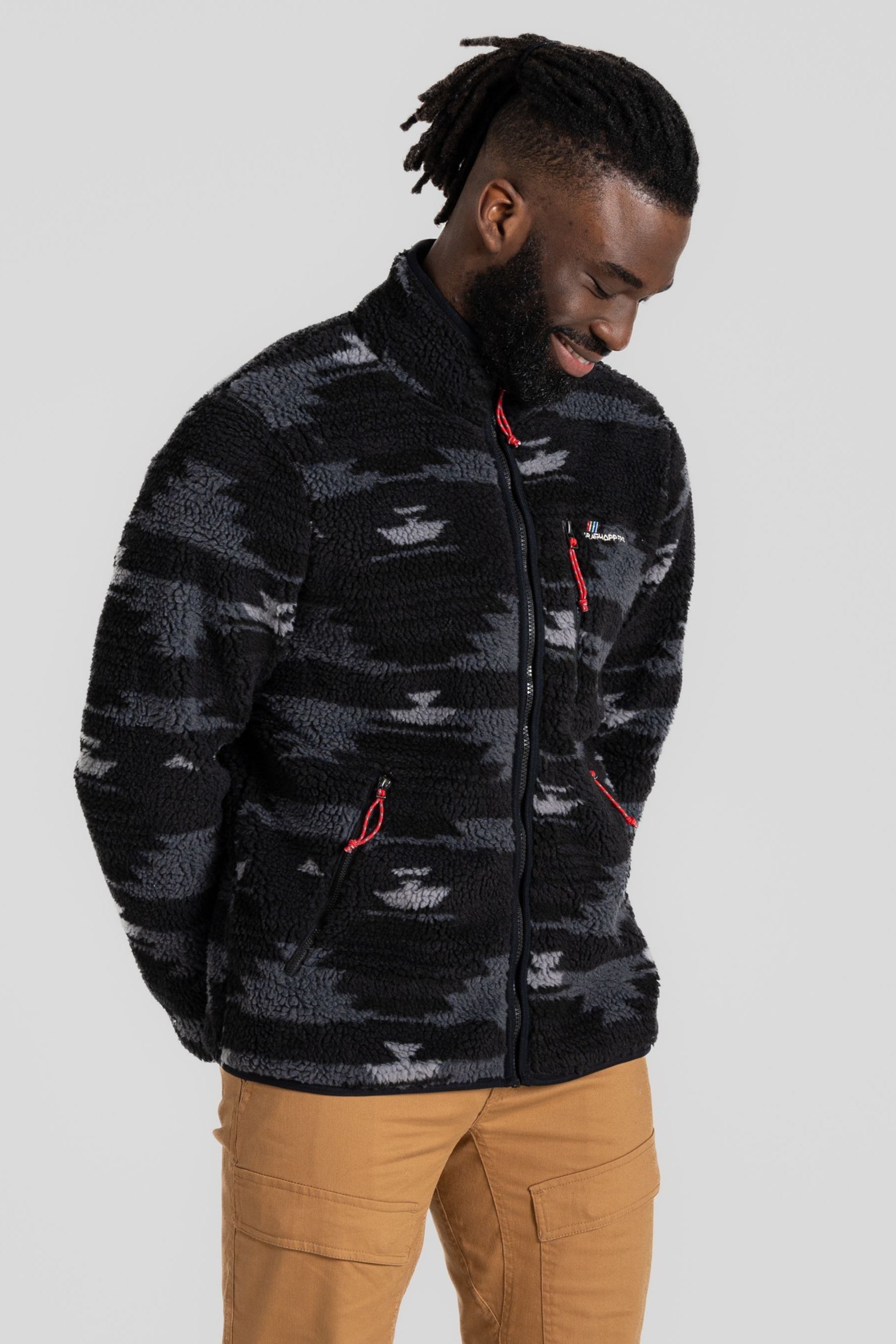 Craghoppers Grey Nibo Fleece Jacket small Mens