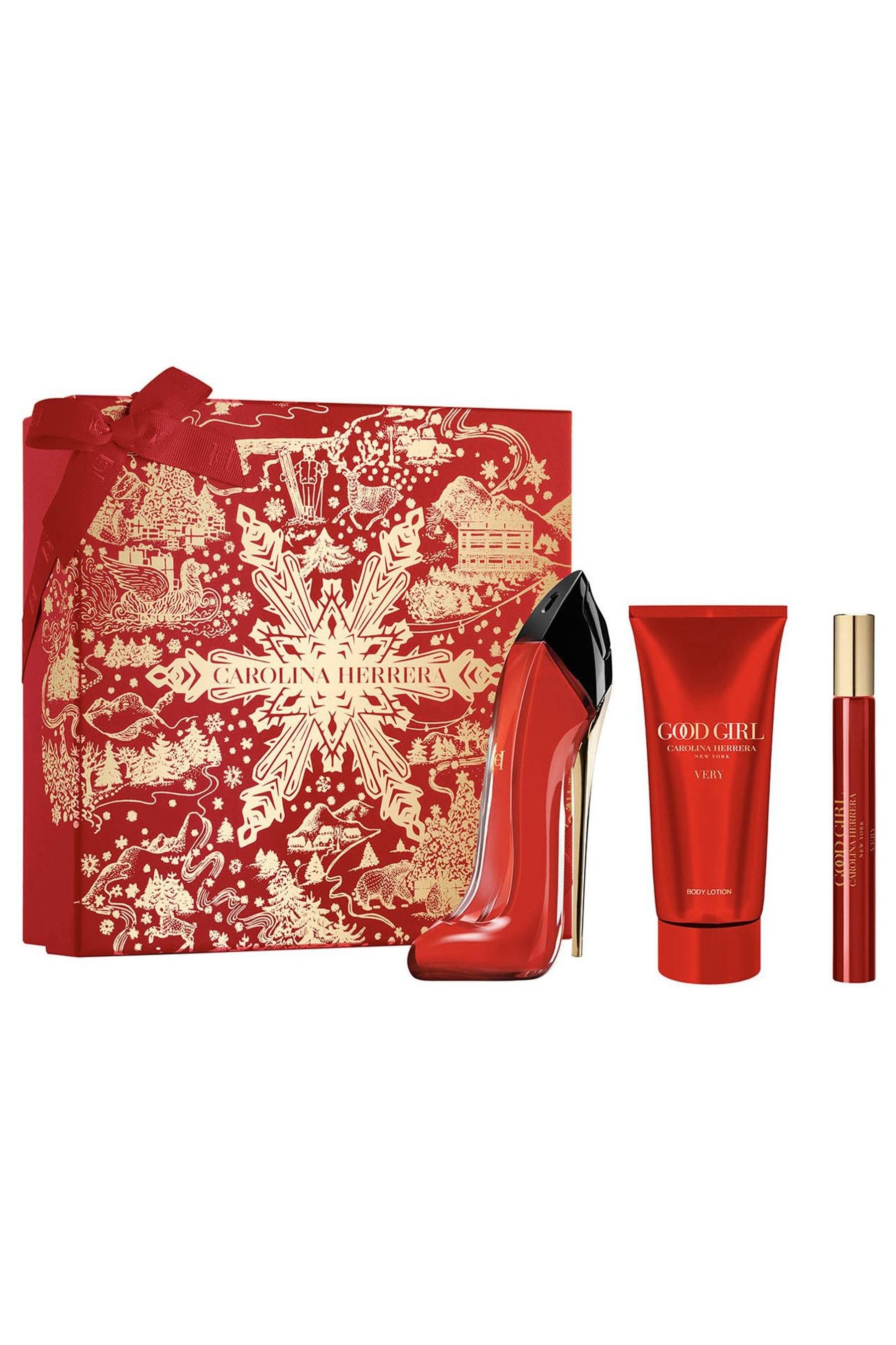 Buy Carolina Herrera 80ml Very Good Girl Eau de Parfum Body Lotion 100ml Travel Spray 10ml Gift Set Worth Over 176 from the Next UK online shop
