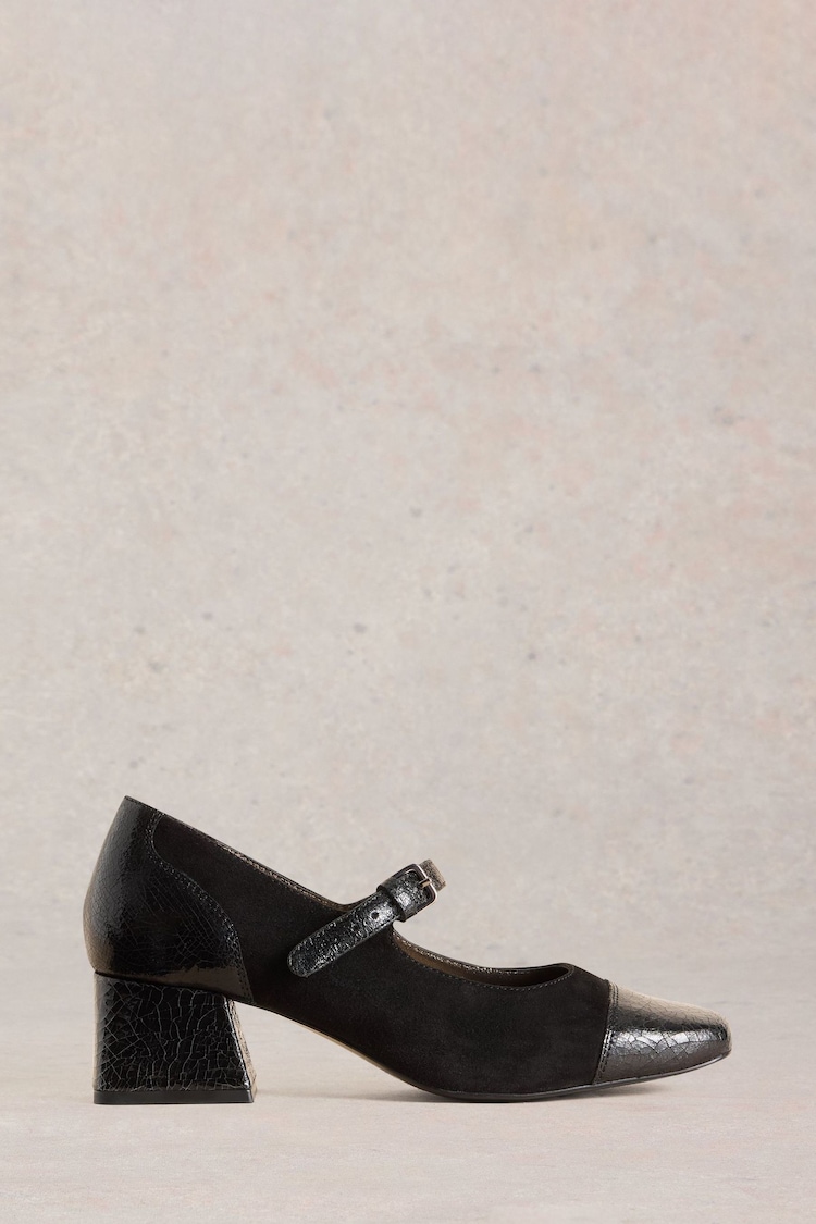 White Stuff Black Dorothy Mary Jane Heels - Image 1 of 4