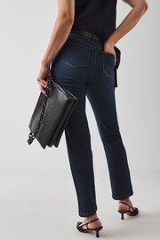 JD Williams Blue Magisculpt Straight Leg Jeans - Image 2 of 4