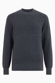 AllSaints Blue Aspen Crew Jumper - Image 6 of 6