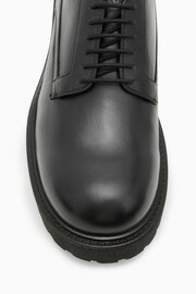 AllSaints Black Hank Derby Boots - Image 4 of 5