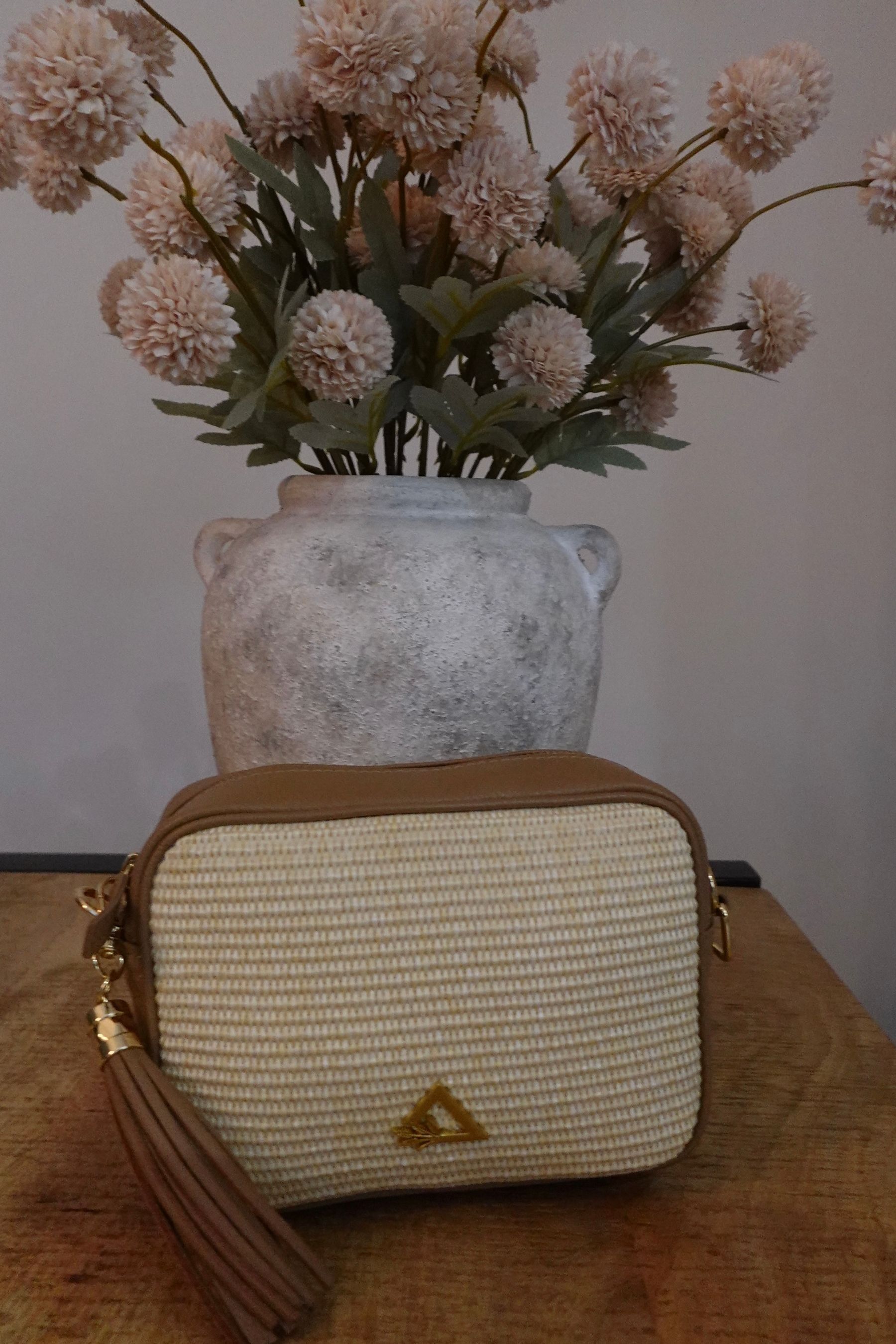 Hay Life Natural Elie Beaumont Camera Bag ONE Womens