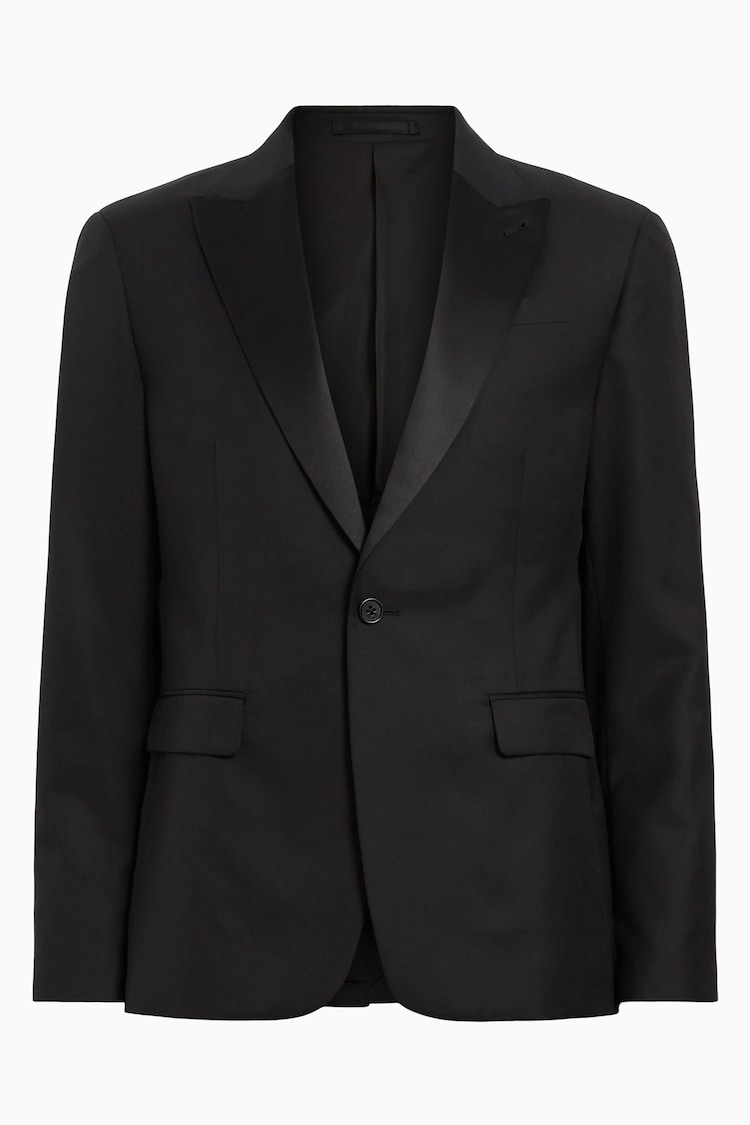 AllSaints Black Tisbury Blazer - Image 9 of 9