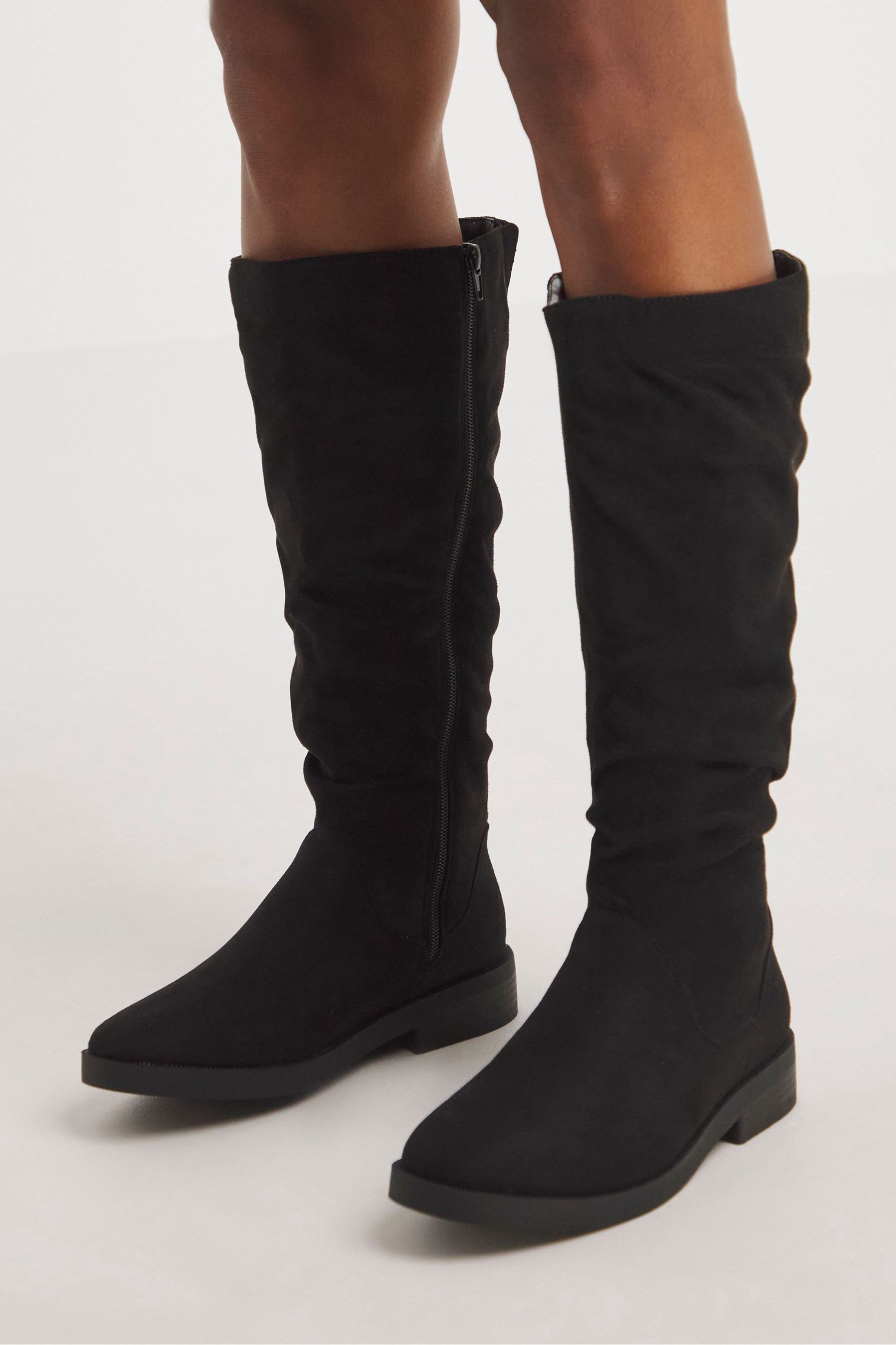 Double wide calf boots outlet