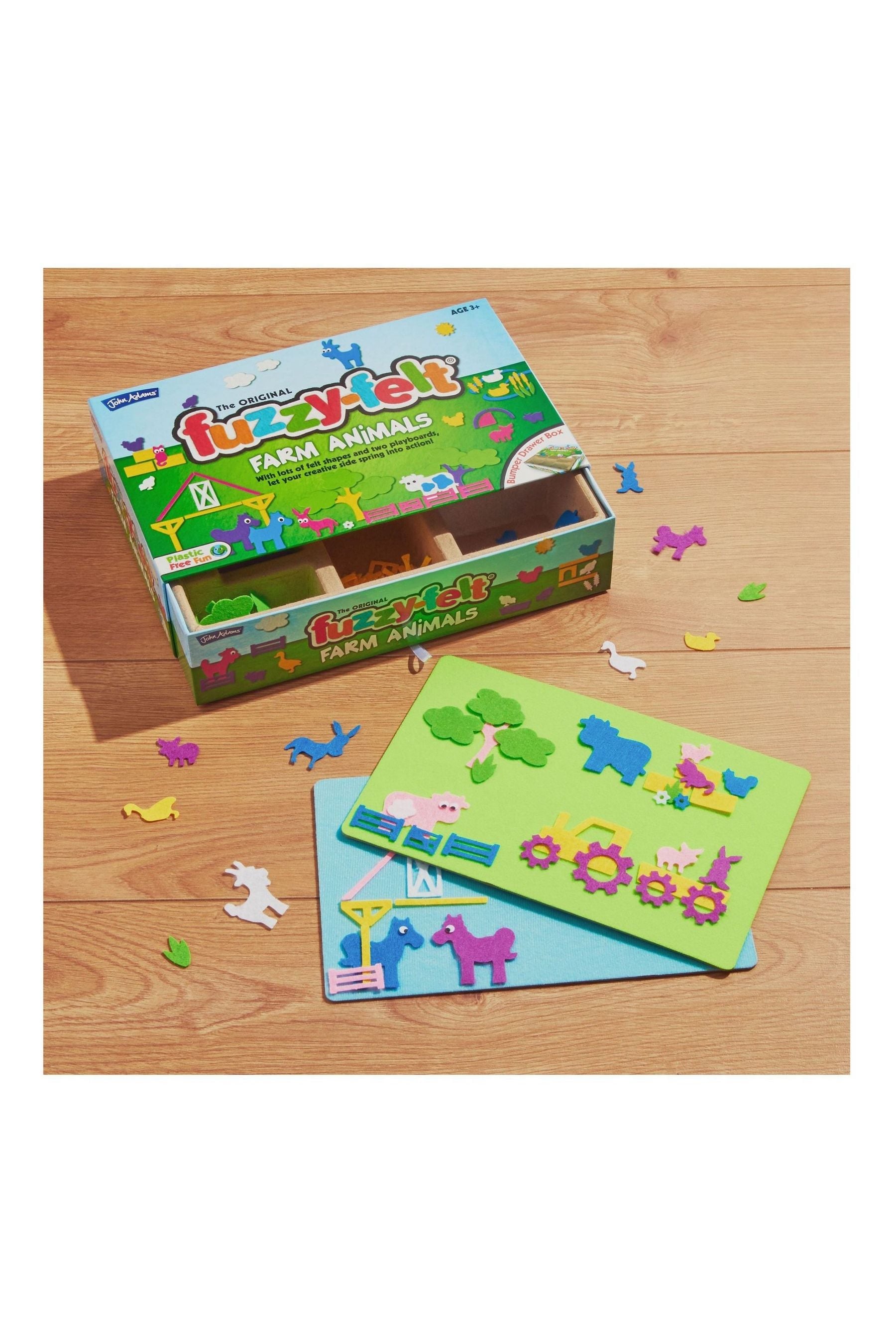 Buy John Adams Fuzzy Felt Farm Animals Gift Set from the Next UK online shop