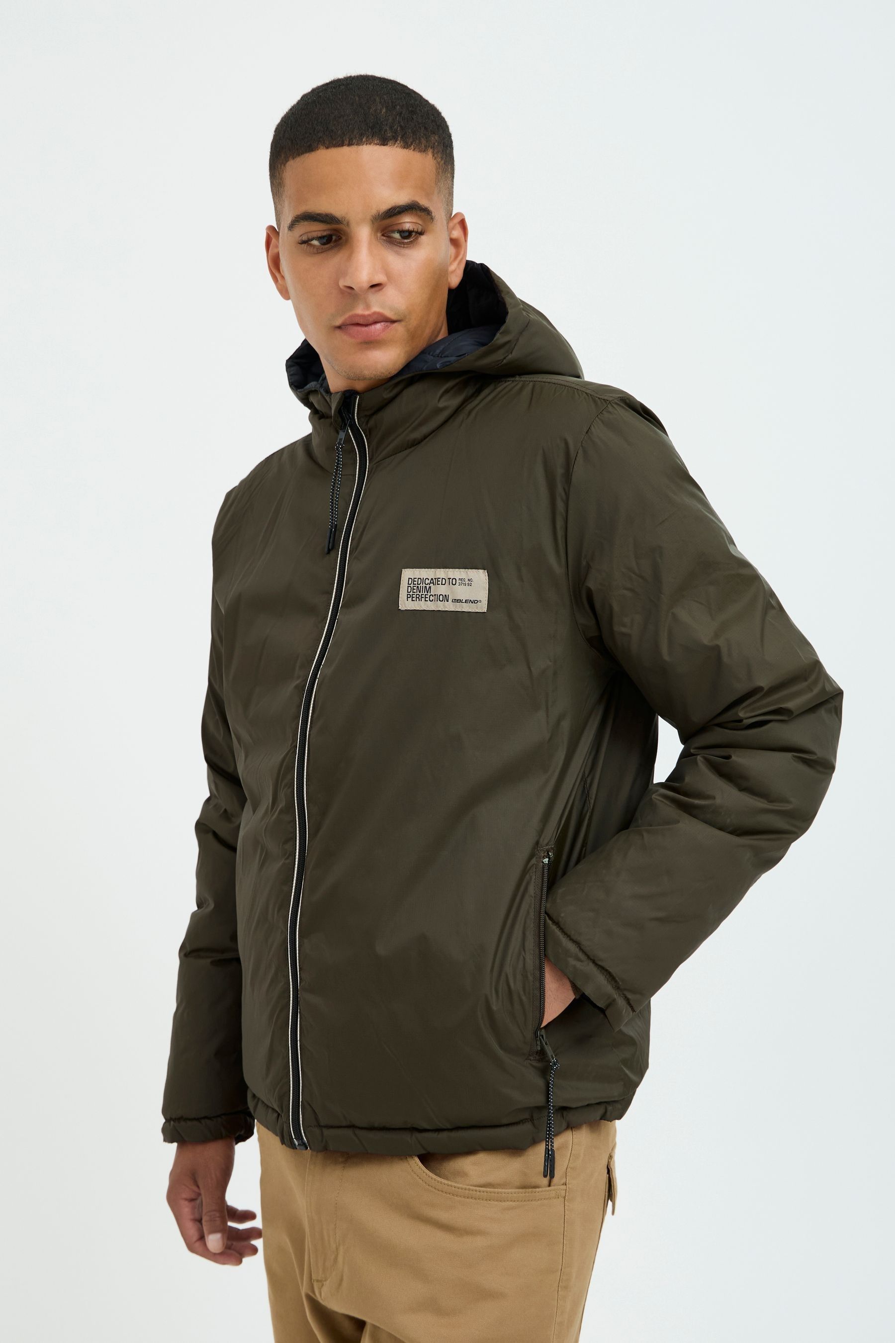Khaki green lightweight jacket outlet