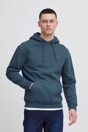 Blend Blue Hooded Sweater - Image 1 of 5