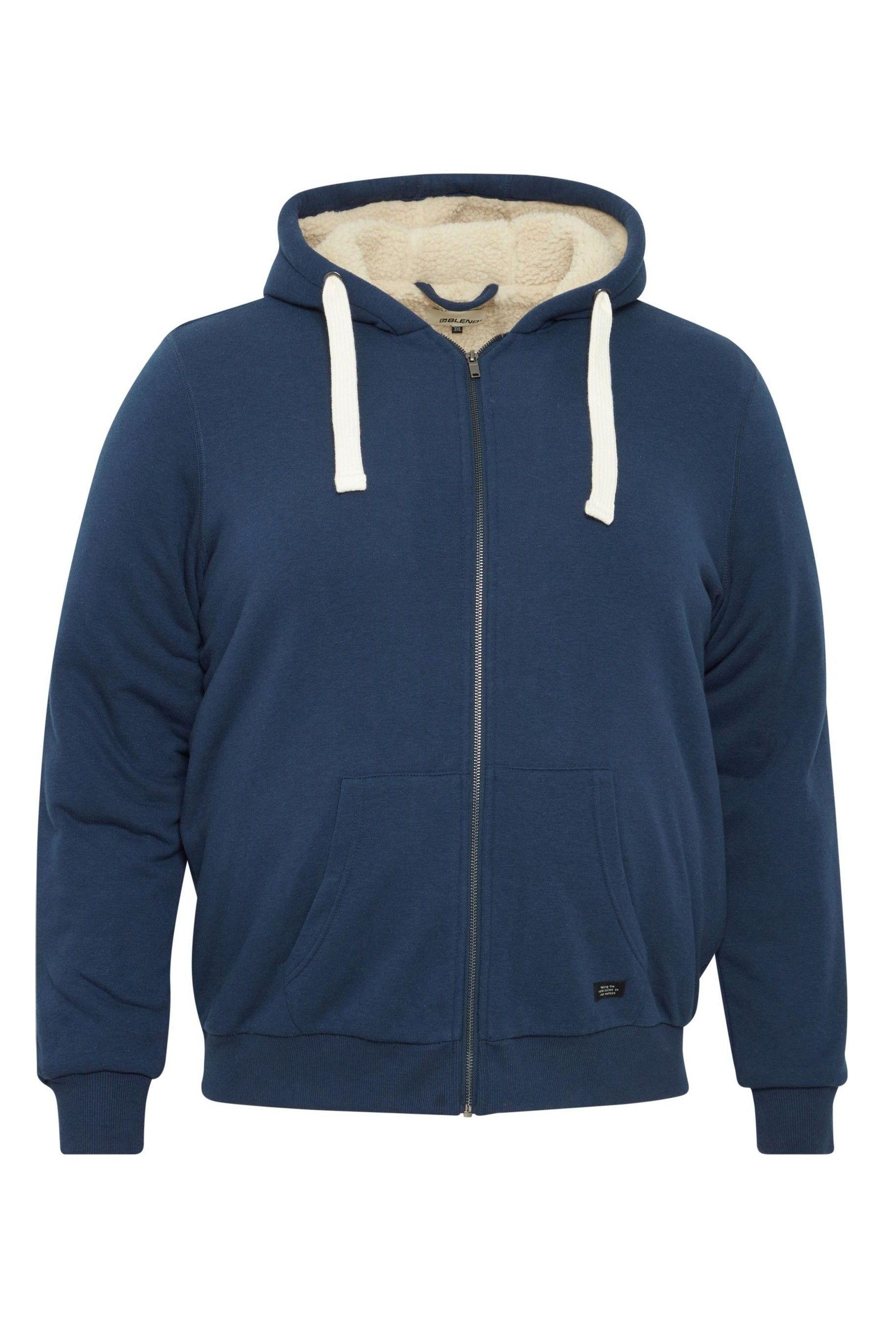Sweater with fleece lining top
