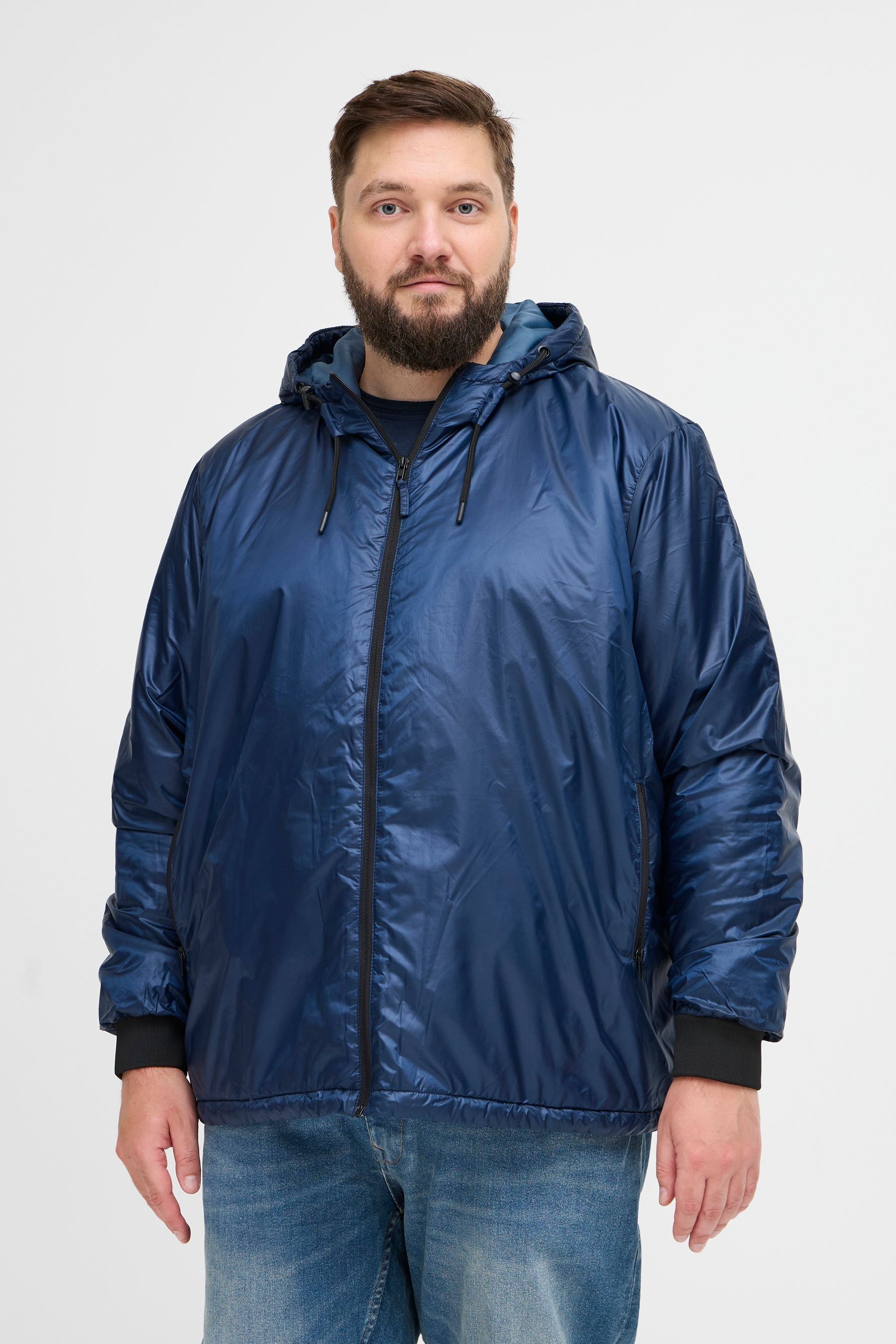 Buy Blend Big Tall Blue Lightweight Padded Coat from Next USA