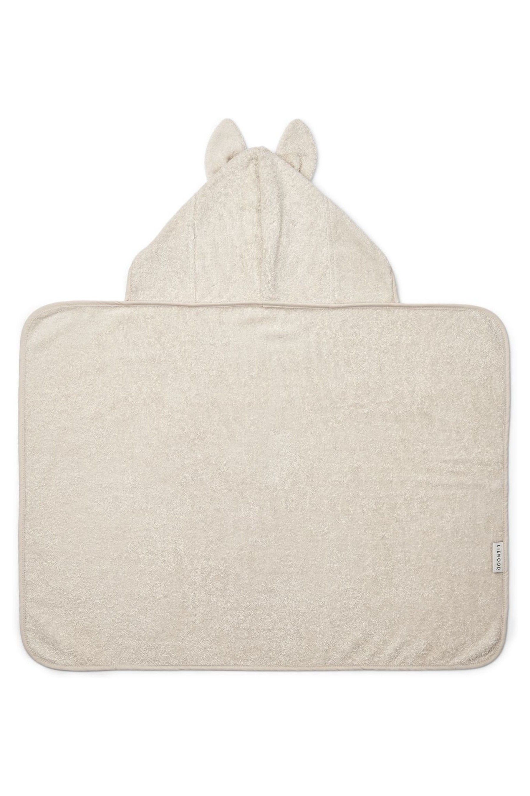 Liewood Baby 100 Organic Cotton Vilas Bear Hooded Bath Towel