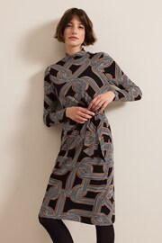 Phase Eight Black Margot Jersey Dress - Image 1 of 6