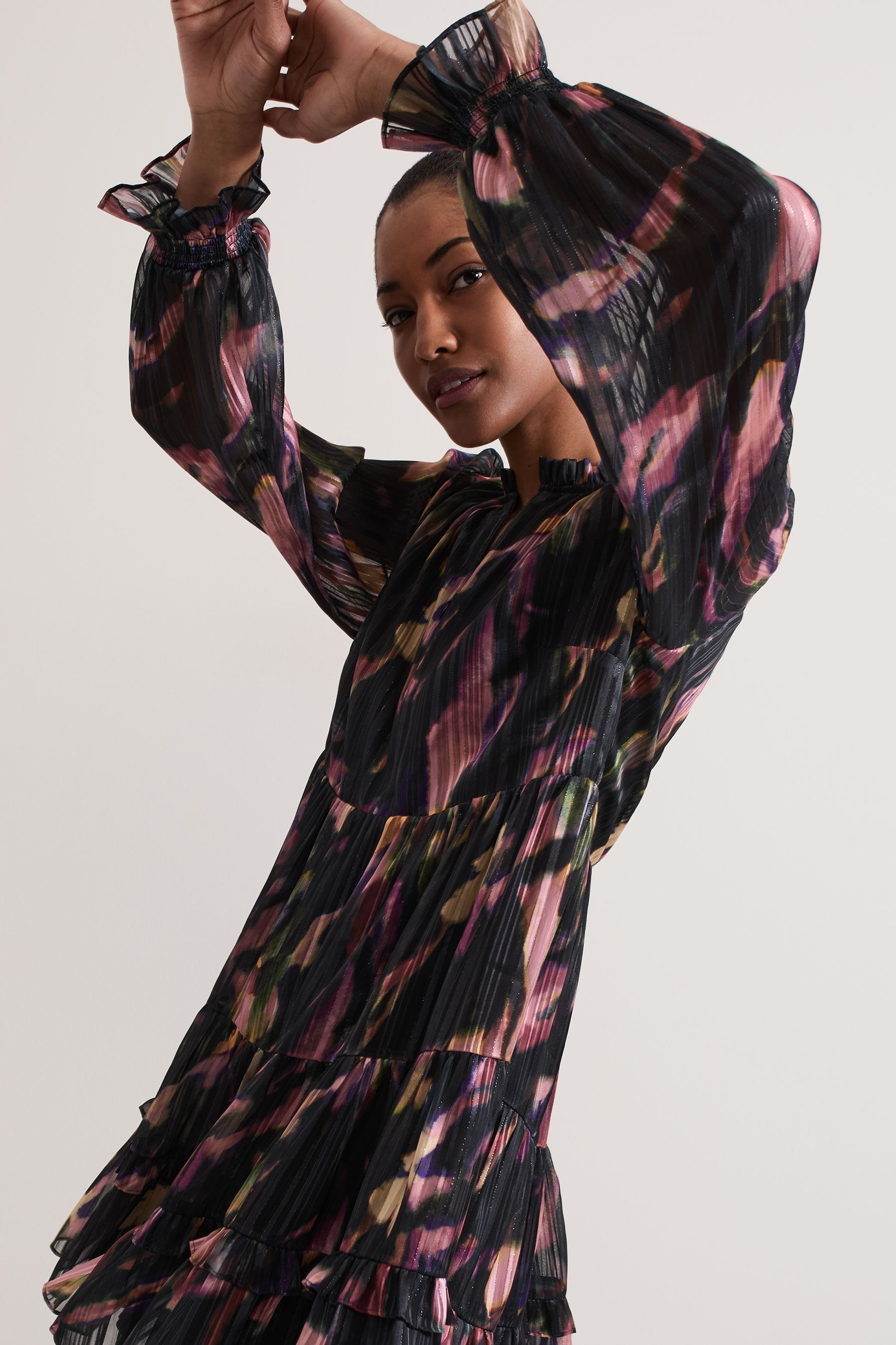 Buy Phase Eight Black Martina Swing Dress from the Next UK online shop