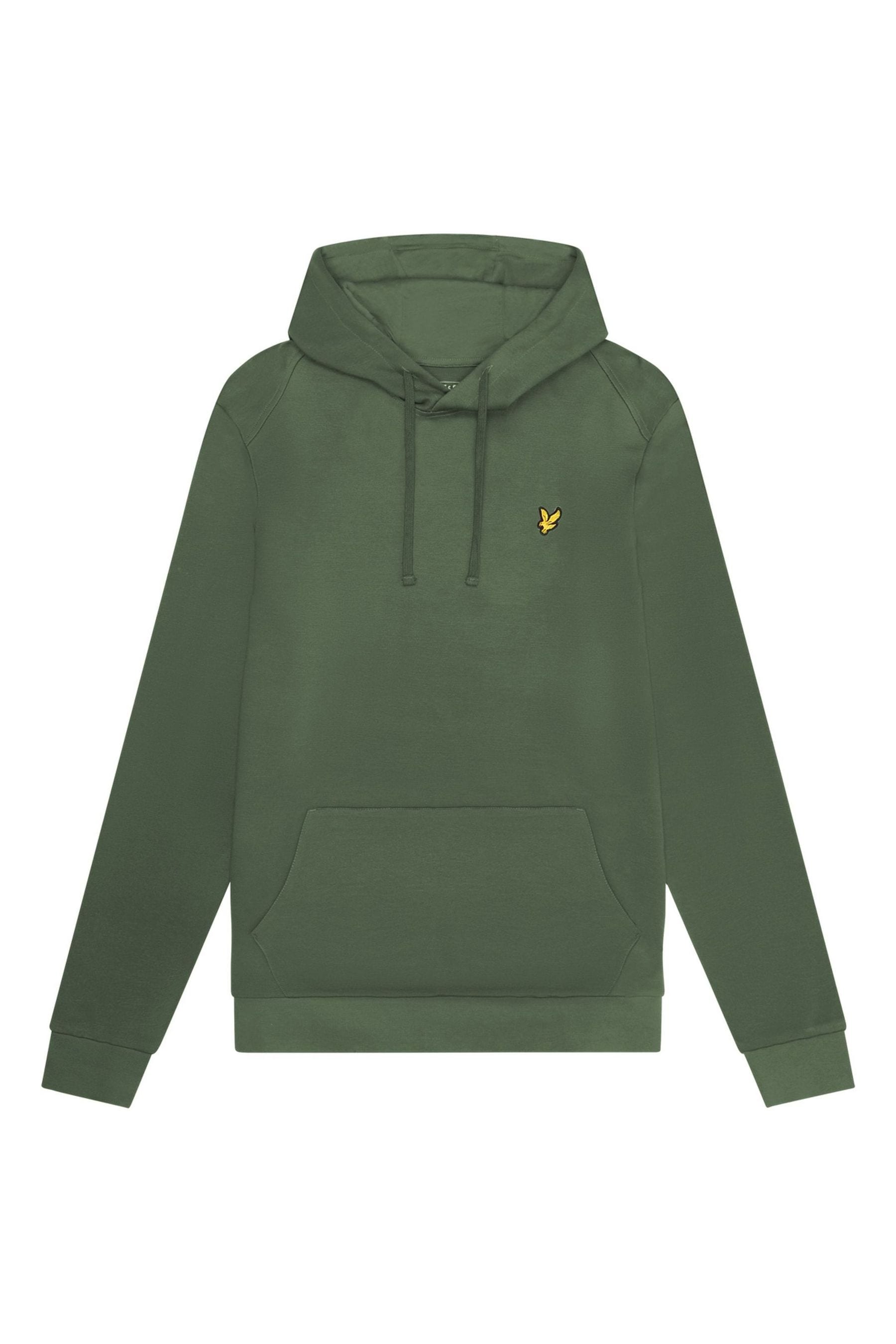 Lyle and scott green hoodie deals