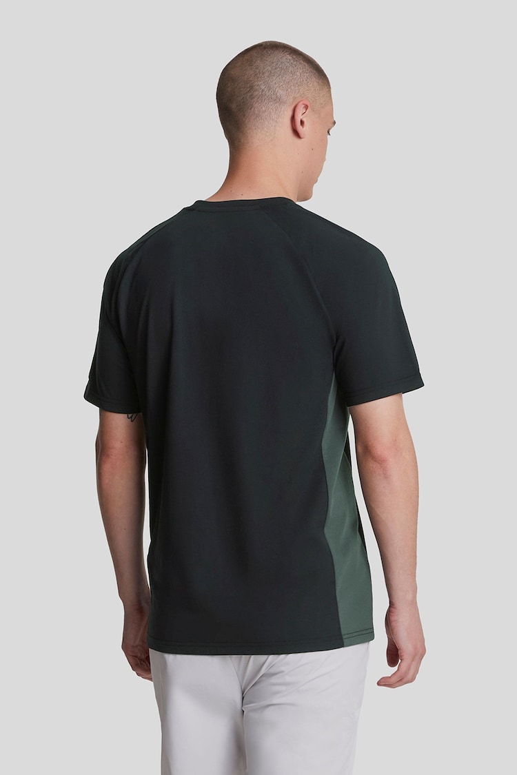 Lyle & Scott Black Colourblock Core T-Shirt - Image 2 of 5