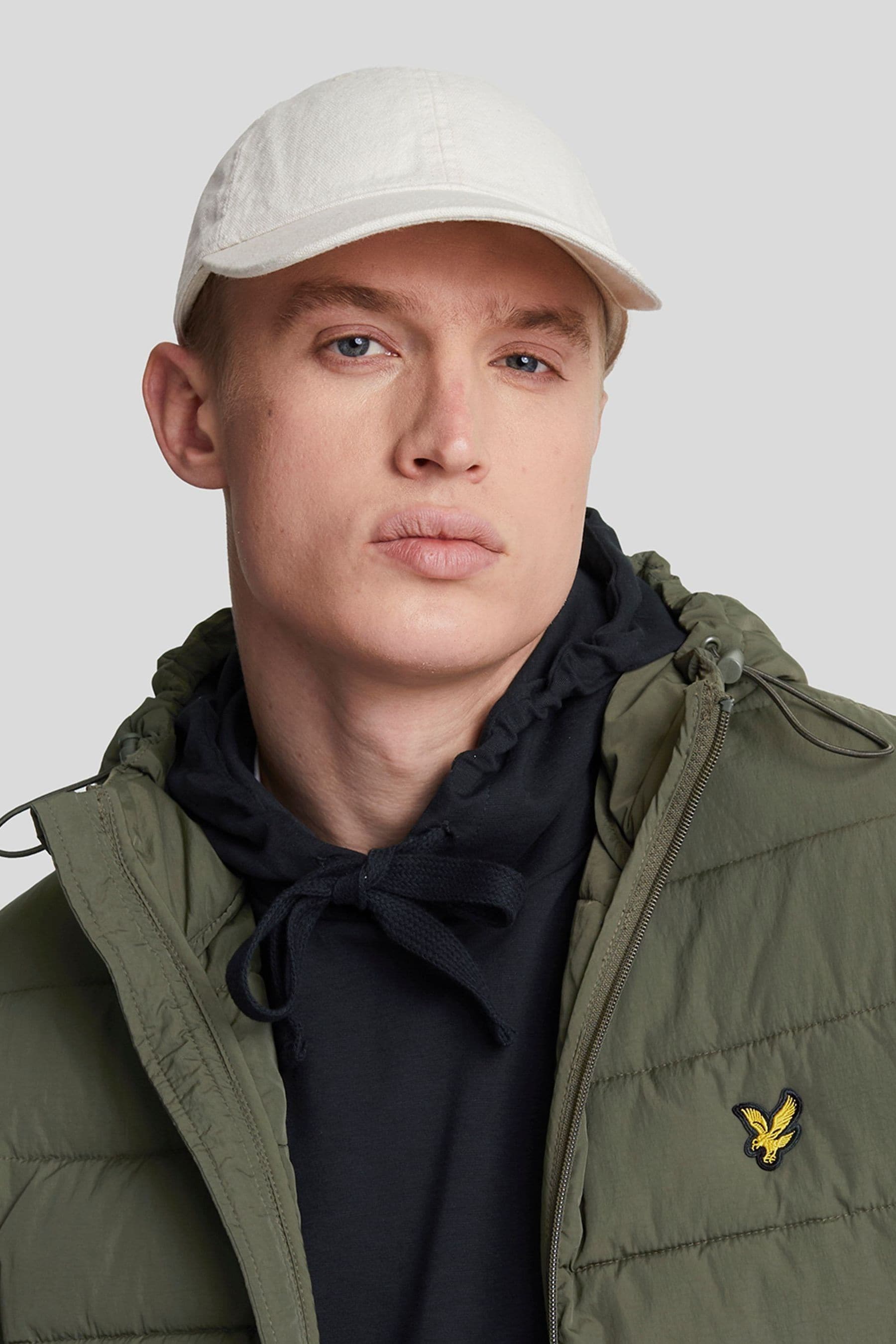 Lyle and scott lightweight puffer jacket green store