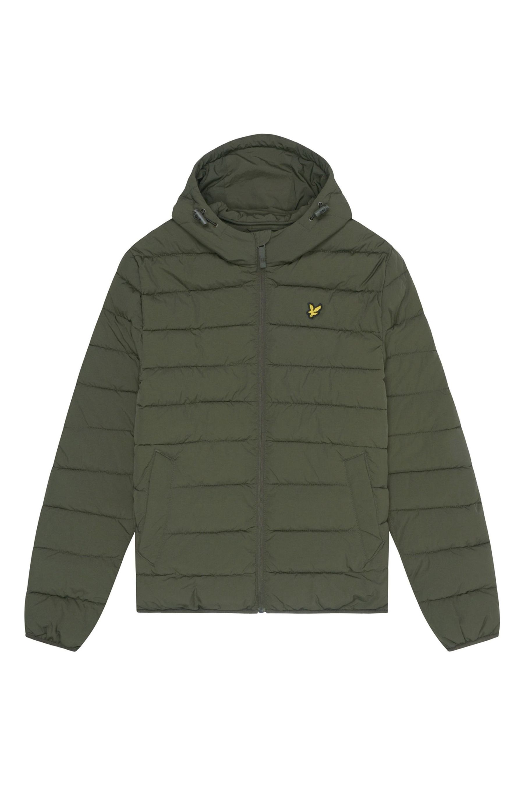 Lyle Scott Green Lightweight Puffer Jacket 2X Large Adult