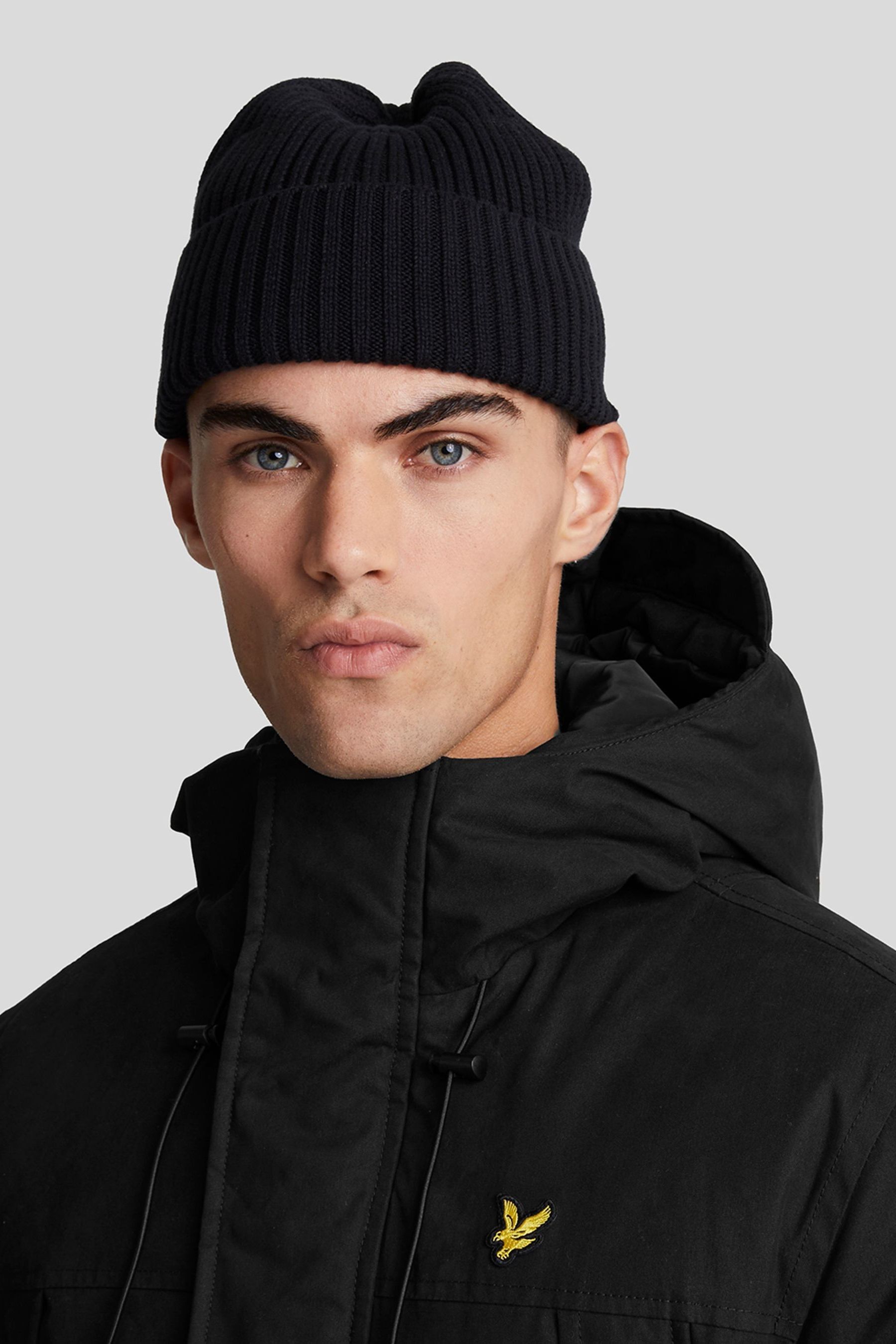 Buy Lyle Scott Black Microfleece 2.0 Coat from Next Canada