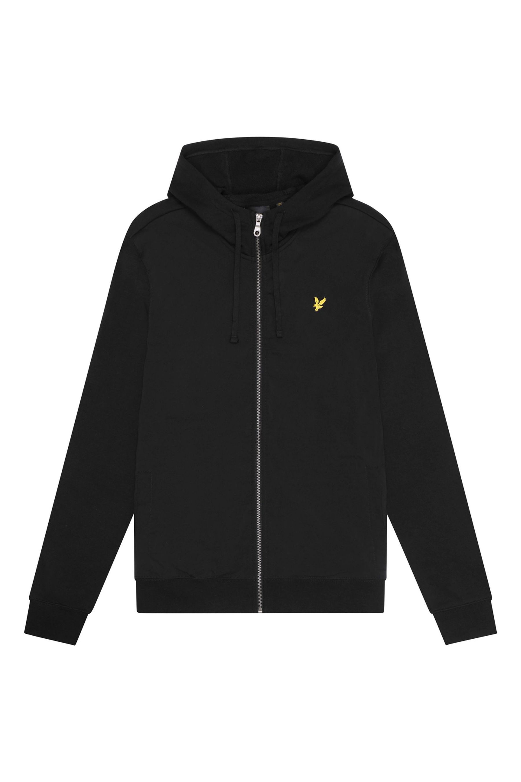 Lyle and scott funnel neck zip through sweatshirt discount