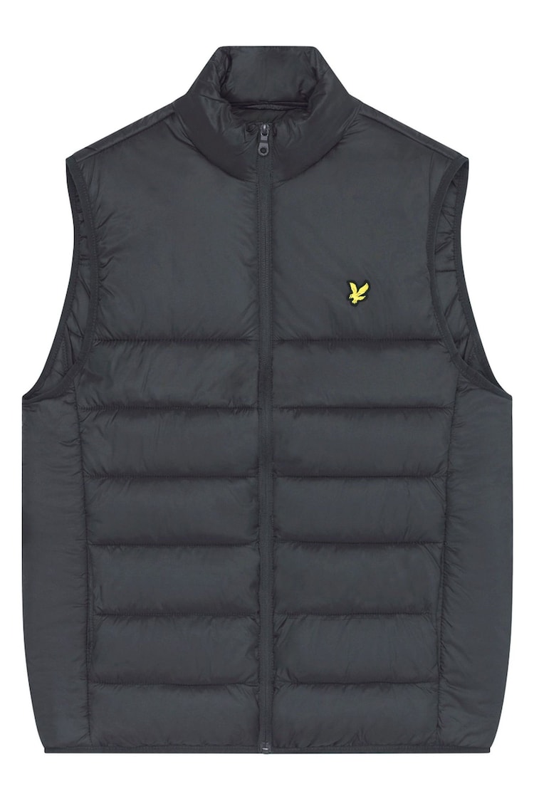 Lyle & Scott Grey Wadded Gilet - Image 5 of 5