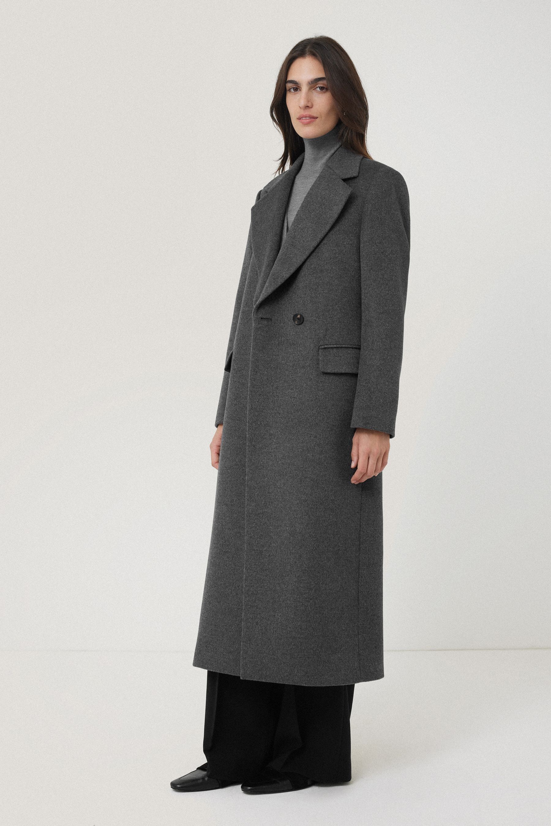 Jigsaw city wool coat cheap