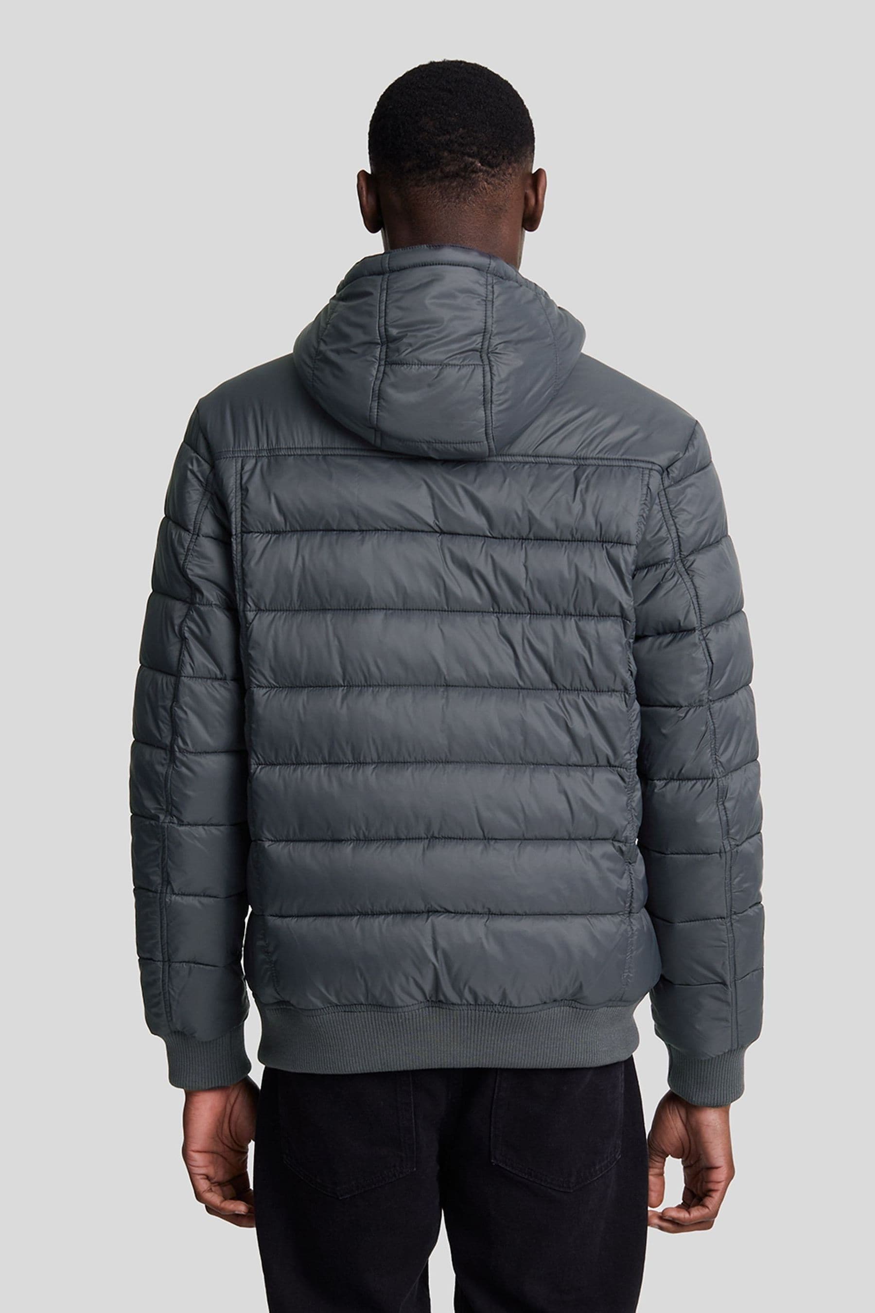 Buy Lyle Scott Grey Wadded Jacket from Next Qatar