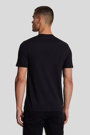 Lyle & Scott Black Tonal Pocket 100% Cotton T-Shirt - Image 3 of 5