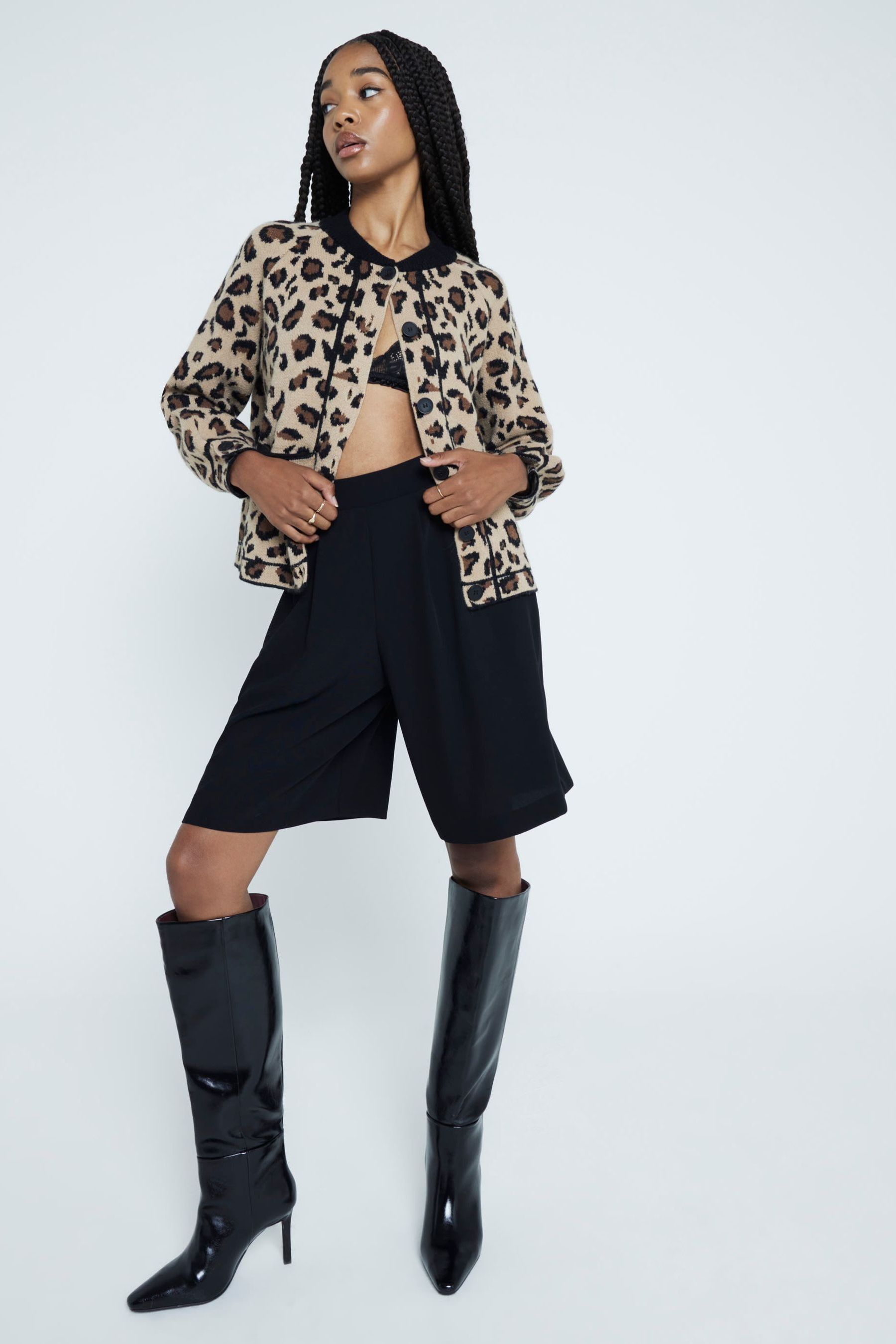 Womens River Island Black Straight Shaft High Leg Boots black price in Dubai UAE Compare Prices
