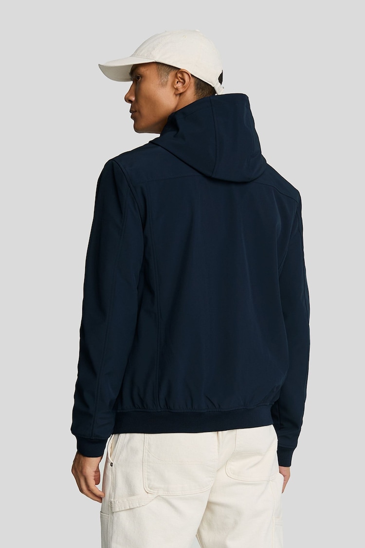 Lyle & Scott Blue Softshell Jacket - Image 2 of 5