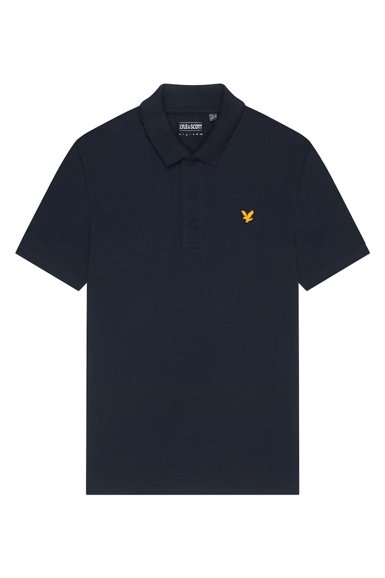 Lyle & Scott Blue Sport Short Sleeve Polo Shirt - Image 9 of 9