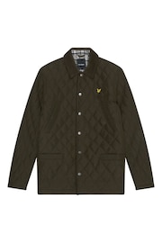 Lyle & Scott Green Quilted Jacket - Image 5 of 5