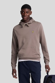 Lyle & Scott Natural Pullover 100% Cotton Hoodie - Image 1 of 5