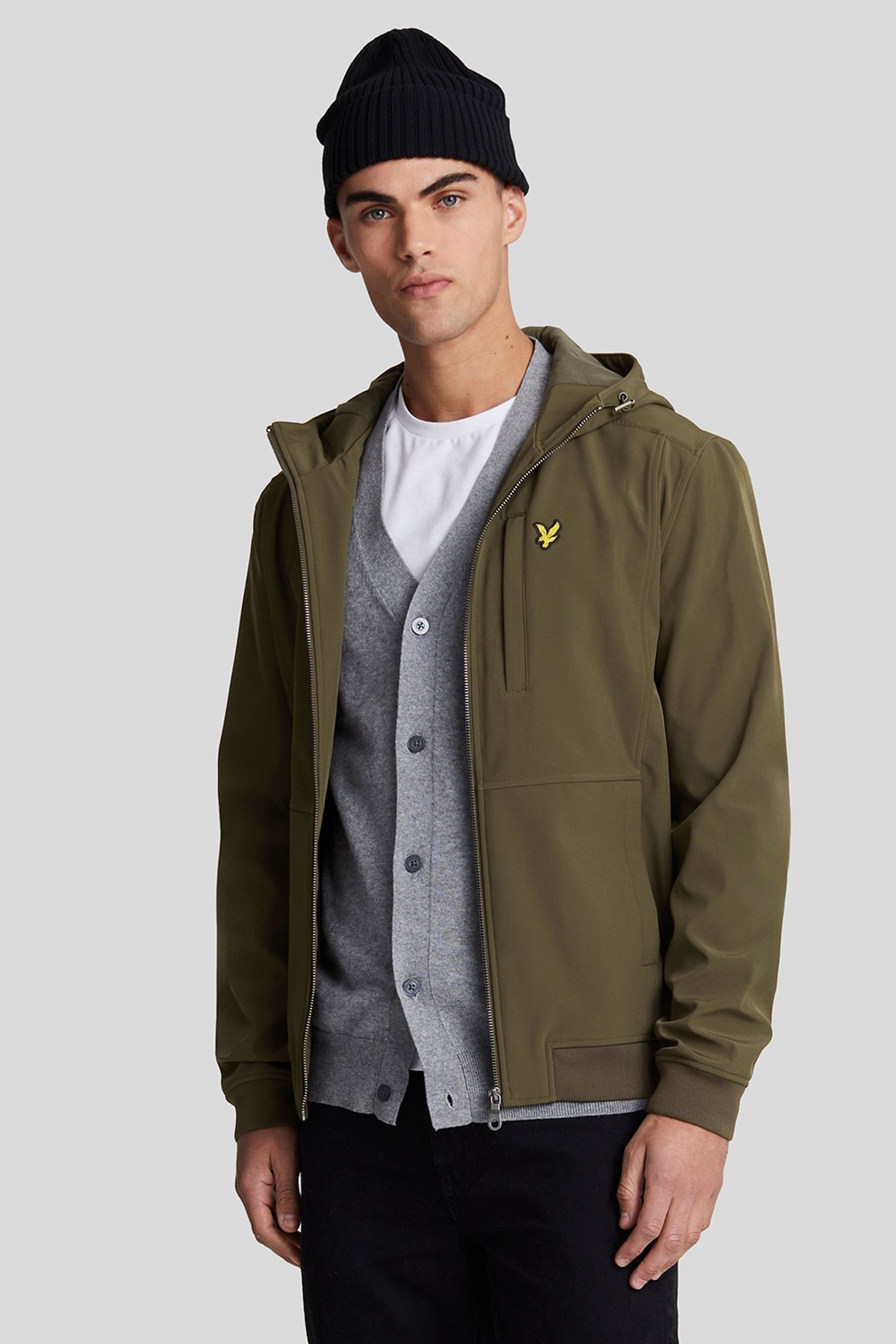 Lyle Scott Green Softshell Jacket